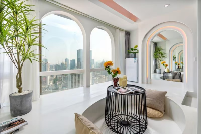 中彤案例|微水泥包裹著的靜謐柔和空間